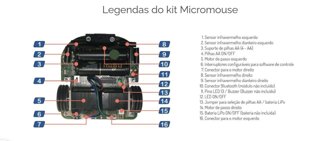 Legenda do Micromouse