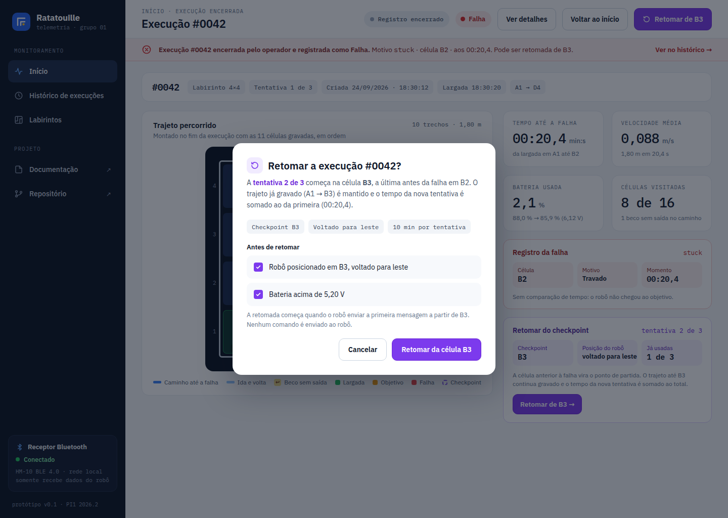 Retomar tentativa · confirmação (export Figma: retomar-do-checkpoint)