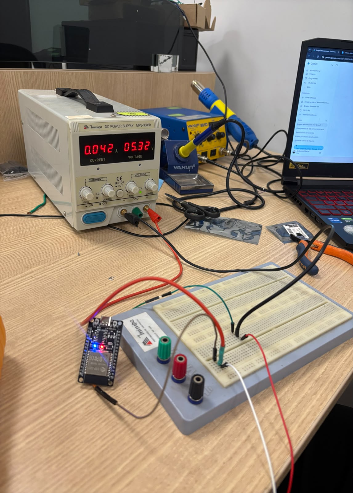 ESP32 com o código simples