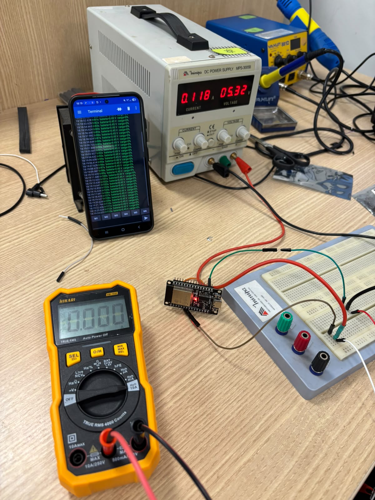 ESP32 transmitindo